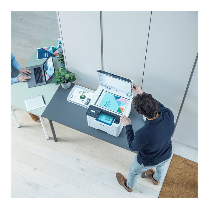 Brother DCP-L3515CDW Impresora Multifunción LED 3 en 1, Color, WLAN, Dúplex