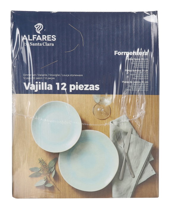 Alfares Vajilla Formentera de 12 piezas