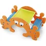 Feber 800010242 Juego mecedor de mesa de picnic 2 en 1, juguete infantil con balancín y mesa con bancos