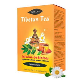 TIBETAN TEA Infusiones Sabor Natural 84 Unidades