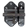 Pestillo de puerta EDM 85529 Plateado 40 mm Reforzado