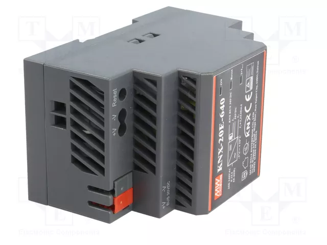 MEAN WELL KNX-20E Alimentador KNX / EIB para raíl DIN
