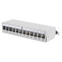 Digitus Patchpanel 1HE 12-Port Modular Desktop SOHO RJ-45 Gris 1U