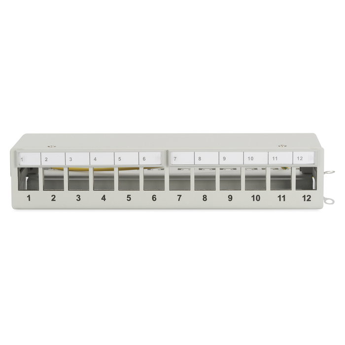 Digitus Patchpanel 1HE 12-Port Modular Desktop SOHO RJ-45 Gris 1U