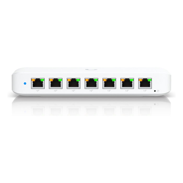 Ubiquiti USW-Ultra Switch Gestionado L2 8 Puertos Gigabit Ethernet 52W POE++ Montaje de Pared