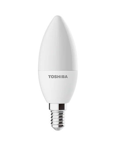 TOSHIBA Bombilla LED C37 E14 4.7W 4000K
