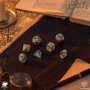 Q Workshop Call of Cthulhu 7th Edition Set de 7 Dados Blue-green & Gold