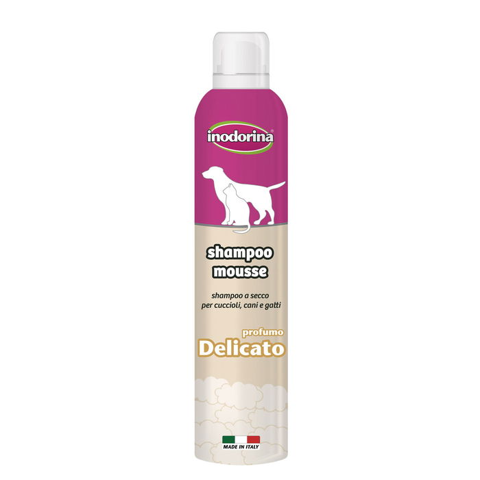 Champú para mascotas Inodorina 300 ml Vainilla Acabado sedoso Champú para mascotas Inodorina 300 ml Vainilla Acabado sedoso
