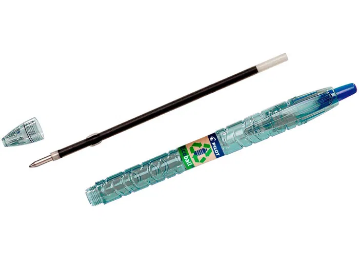 Pilot Bolígrafo Ecoball Plástico Reciclado Expositor 60+10 Unidades Colores Surtidos Tinta Gel 1mm Retráctil Recargable