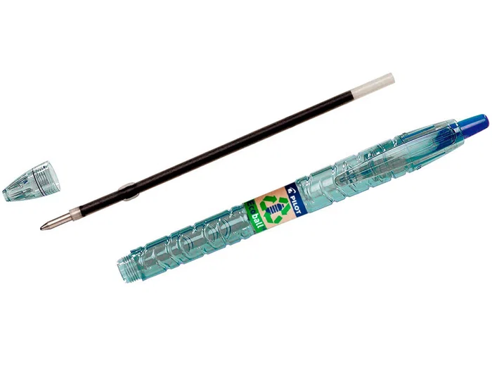 Pilot Bolígrafo Ecoball Plástico Reciclado Expositor 60+10 Unidades Colores Surtidos Tinta Gel 1mm Retráctil Recargable