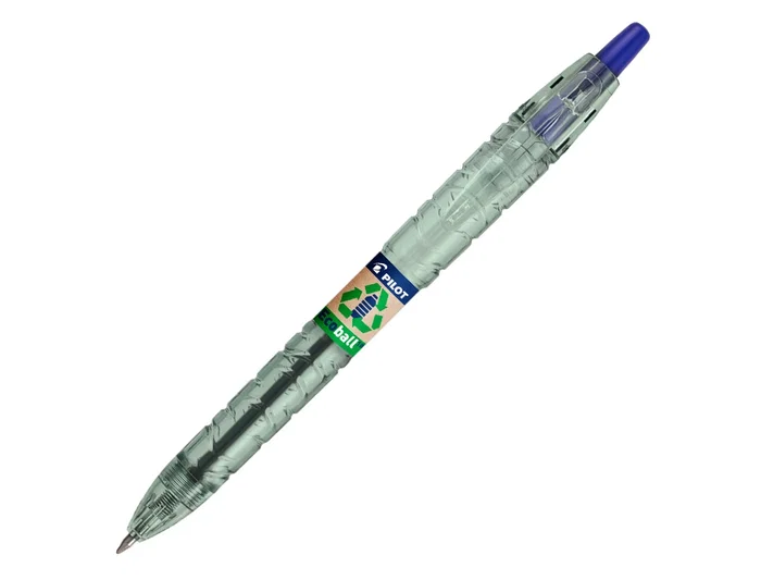 Pilot Bolígrafo Ecoball Plástico Reciclado Expositor 60+10 Unidades Colores Surtidos Tinta Gel 1mm Retráctil Recargable