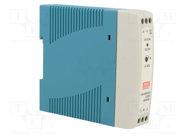 MEAN WELL MDR-20-5 15W 5VDC 3A