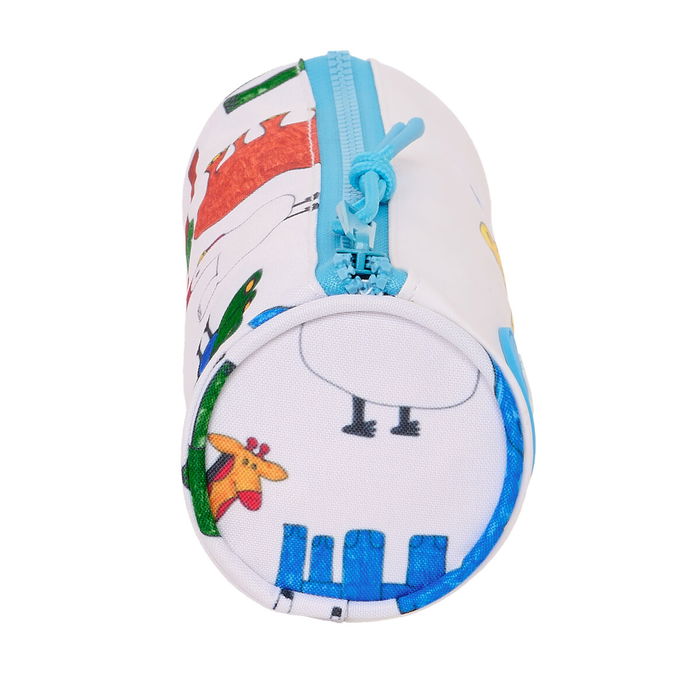 Estuche Escolar Algo de Jaime Blanco 20 x 7 x 7 cm Estuche Escolar Algo de Jaime Blanco 20 x 7 x 7 cm