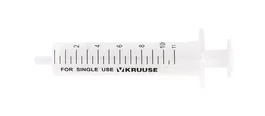 Kruuse Jeringa Desechable de 2 Cuerpos con Cono Excéntrico 10ml