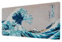 Hokusai La gran ola de Kanagawa Alfombrilla de Ratón XL 80 x 35 cm