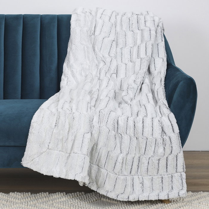Home Deco Factory Manta Cuadros XXL 140x200 cm