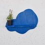 Hanah Home Meh223 Estantería Decorativa de Madera Contrachapada, Color Azul