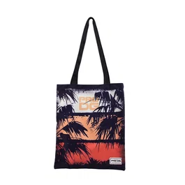 Pro-Dg Bolsa Tote Shopping Bag Sun Multicolor para Compra con Forro Interior y Bolsillo 40x33cm