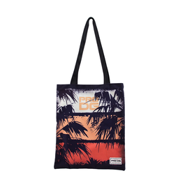 Pro-Dg Bolsa Tote Shopping Bag Sun Multicolor para Compra con Forro Interior y Bolsillo 40x33cm