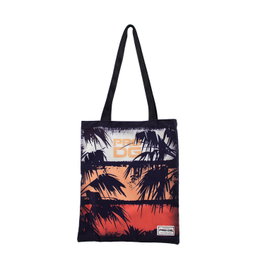 Pro-Dg Bolsa Tote Shopping Bag Sun Multicolor para Compra con Forro Interior y Bolsillo 40x33cm