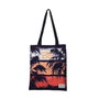 Pro-Dg Bolsa Tote Shopping Bag Sun Multicolor para Compra con Forro Interior y Bolsillo 40x33cm