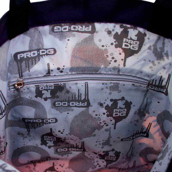 Pro-Dg Bolsa Tote Shopping Bag Sun Multicolor para Compra con Forro Interior y Bolsillo 40x33cm Pro-Dg Bolsa Tote Shopping Bag Sun Multicolor para Compra con Forro Interior y Bolsillo 40x33cm