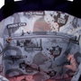 Pro-Dg Bolsa Tote Shopping Bag Sun Multicolor para Compra con Forro Interior y Bolsillo 40x33cm