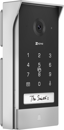 EZVIZ EP7 Intercomunicador de Video 7 Pulgadas Negro, Plata