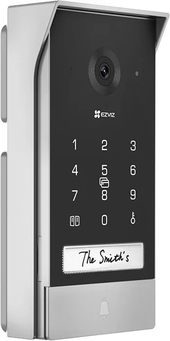 EZVIZ EP7 Intercomunicador de Video 7 Pulgadas Negro, Plata