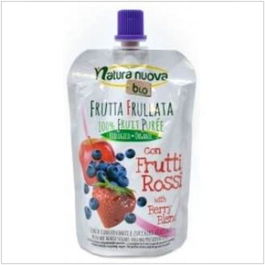 Frulla Puré de Manzana Arándano y Fresa Bio 18 uds x 100gr