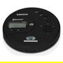 Lenco CD-300 Reproductor de MP3 con Bluetooth, Pantalla LCD, Color Negro