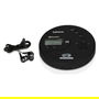Lenco CD-300 Reproductor de MP3 con Bluetooth, Pantalla LCD, Color Negro