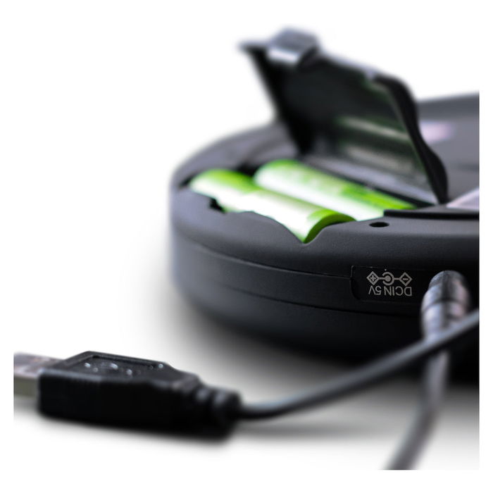 Lenco CD-300 Reproductor de MP3 con Bluetooth, Pantalla LCD, Color Negro