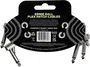 Ernieball Cable Interlink Flex Jack-Jack Aa 7,5 Cm Phosphorescent (Pack De 3)