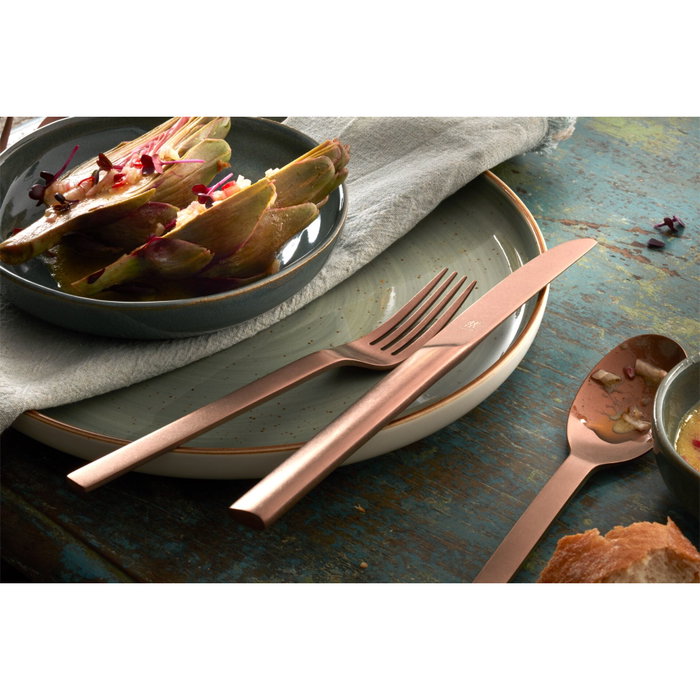 Zwilling Minimale Vintage Juego de Cubiertos de 30 Piezas en Oro Rosa Zwilling Minimale Vintage Juego de Cubiertos de 30 Piezas en Oro Rosa