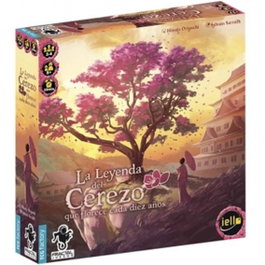 TCG Factory Juego de Mesa La Leyenda del Cerezo que Florece Cada 10 Años Familiar 2-4 Jugadores 20 Minutos Español