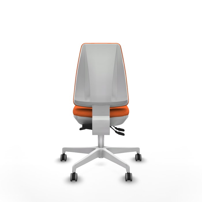 PIQUERAS Y CRESPO Silla de oficina Elche Naranja con mecanismo Asincro PIQUERAS Y CRESPO Silla de oficina Elche Naranja con mecanismo Asincro