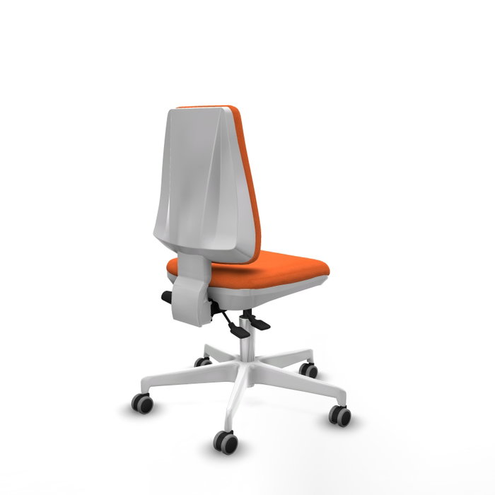 PIQUERAS Y CRESPO Silla de oficina Elche Naranja con mecanismo Asincro PIQUERAS Y CRESPO Silla de oficina Elche Naranja con mecanismo Asincro