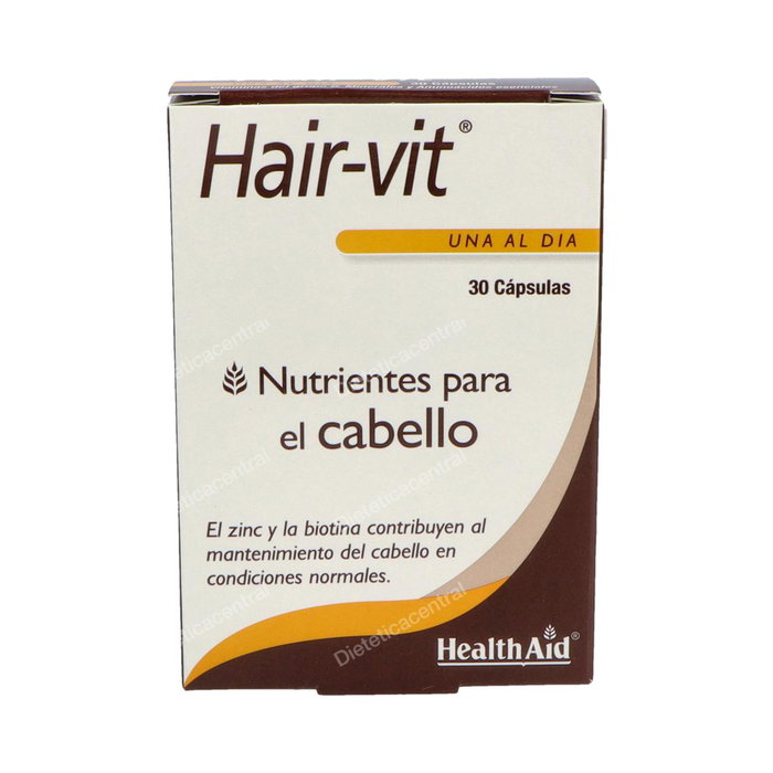 HEALTH AID Hair-vit 30 cápsulas