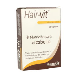 Health Aid Hair Vit 30 Cápsulas