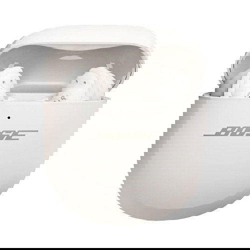 Bose QuietComfort Ultra Auriculares True Wireless Inalámbricos Bluetooth 2da Generación con Cancelación Activa de Ruido para Llamadas y Música, Color Gris Blanco