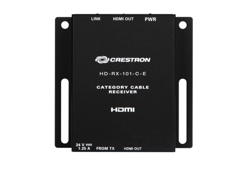 Crestron DM Lite - Receptor HDMI sobre CATx, Montaje en Superficie HD-RX-101-C-E (6509887) para Extensor UHD/4K