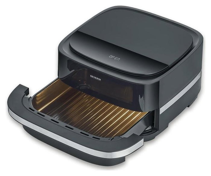 Severin FR2464 Freidora de aire de 4L, 2100W, 10 programas