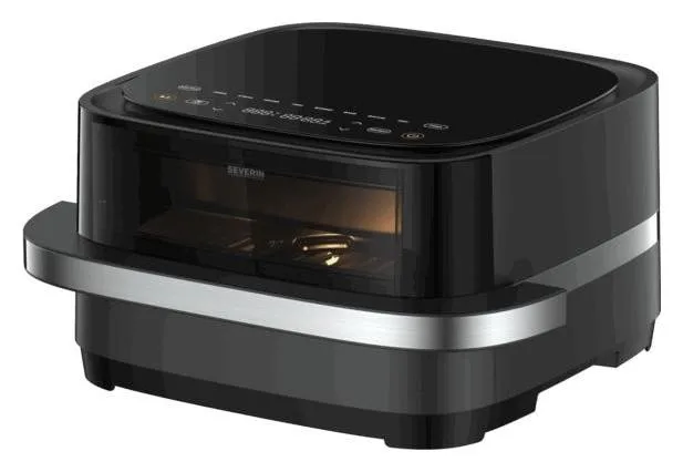 Severin FR2464 Freidora de aire de 4L, 2100W, 10 programas