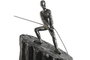 DKD Home Decor Figura Vintage Gris Oscuro Resina 8 x 38 x 16 cm (2 Unidades)