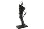 DKD Home Decor Figura de Resina Roca Gris Oscuro 16x8x38 cm