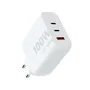 Xtorm Cargador de pared XEC100 100W GaN² 2xUSB-C y 1xUSB-A Blanco