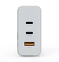 Xtorm Cargador de pared XEC100 100W GaN² 2xUSB-C y 1xUSB-A Blanco