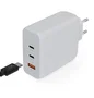 Xtorm Cargador de pared XEC100 100W GaN² 2xUSB-C y 1xUSB-A Blanco