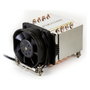 Dynatron A24 Enfriador de CPU para AMD AM4 AM5 Zócalo Procesador, PWM, 2U, Negro/Plata